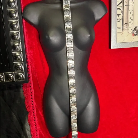 GORGEOUS STEAMPUNK Metal and leather Very Rare Vintage Heavy Duty - Picture 5 of 6